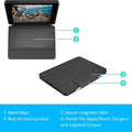 Logitech Rugged Folio - iPad (7th, 8th & 9th Generation) Protective Keyboard Case by DailySale