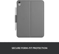 Logitech Slim Folio Bluetooth Keyboard Case for iPad (10th Generation) with Integrated Wireless Keyboard (Refurbished) by DailySale