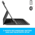 Logitech Slim Folio Pro Backlit Bluetooth Keyboard Case for iPad Pro 11-inch (1st, 2nd, 3rd, 4th Gen- 2018, 2020, 2021, 2022) (Refurbished) by DailySale