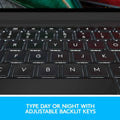 Logitech Slim Folio Pro Backlit Bluetooth Keyboard Case for iPad Pro 11-inch (1st, 2nd, 3rd, 4th Gen- 2018, 2020, 2021, 2022) (Refurbished) by DailySale