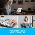 Logitech Slim Folio Pro Backlit Bluetooth Keyboard Case for iPad Pro 11-inch (1st, 2nd, 3rd, 4th Gen- 2018, 2020, 2021, 2022) (Refurbished) by DailySale