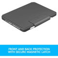 Logitech Slim Folio Pro Backlit Bluetooth Keyboard Case for iPad Pro 11-inch (1st, 2nd, 3rd, 4th Gen- 2018, 2020, 2021, 2022) (Refurbished) by DailySale
