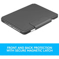 Logitech SLIM FOLIO PRO Backlit Bluetooth Keyboard Case for iPad Pro 12.9-inch (3rd and 4th Gen) (Refurbished) by DailySale