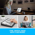Logitech SLIM FOLIO PRO Backlit Bluetooth Keyboard Case for iPad Pro 12.9-inch (3rd and 4th Gen) (Refurbished) by DailySale