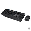 Logitech Wireless Combo Full-Sized Keyboard with Comfortable Right-Handed Mouse (Refurbished) by DailySale