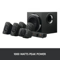 Logitech Z906 5.1 Surround Sound Speaker System - THX, Dolby Digital and DTS Digital Certified (Refurbished) by DailySale