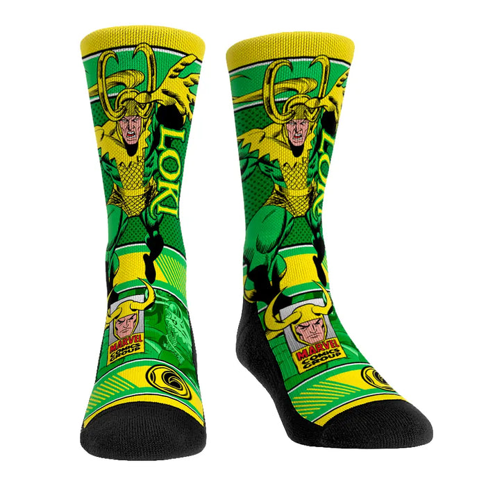 Loki - Vintage Sideplot by Rock 'Em Socks