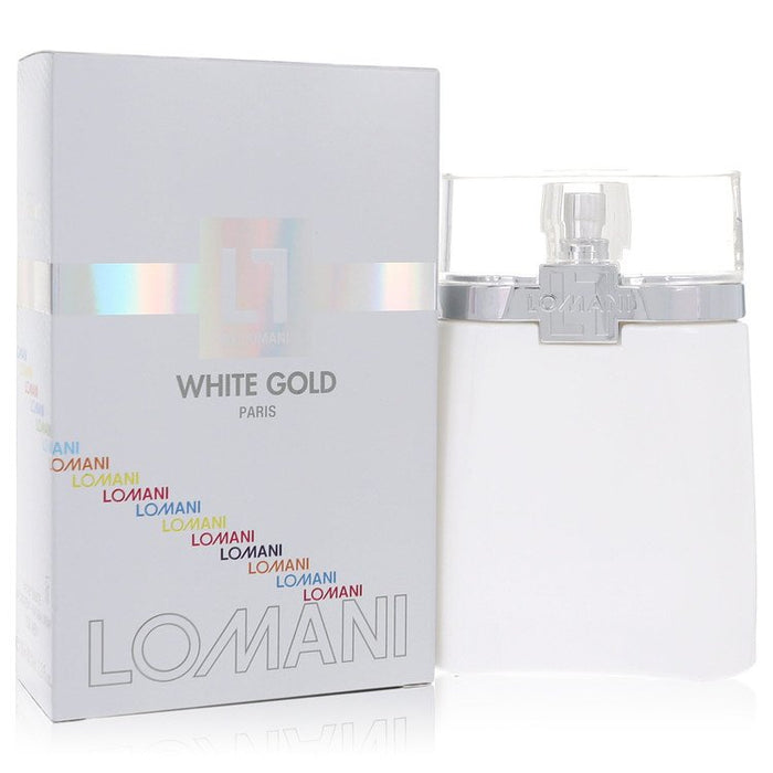 Lomani White Gold by Lomani Eau De Toilette Spray 3.4 oz for Men by Avera Group