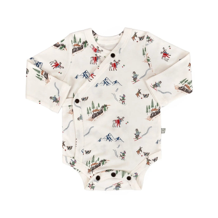 long bodysuit | mountain express by Finn + Emma