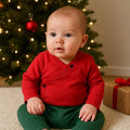 long bodysuit | scarlet red by Finn + Emma
