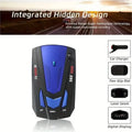 Long Range Car Detection System,City/Hwy Speed Alarm & POP Fast Scan, Automatic 360° Detection With Voice Prompt by DailySale