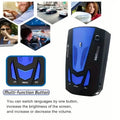 Long Range Car Detection System,City/Hwy Speed Alarm & POP Fast Scan, Automatic 360° Detection With Voice Prompt by DailySale