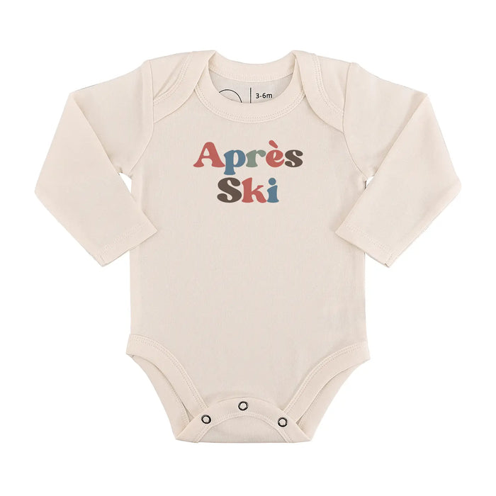 long sleeve graphic bodysuit | apres ski by Finn + Emma