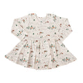 long sleeve twirl dress | into the woods by Finn + Emma