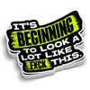 Looks A Lot Like F This Hard Hat Decal