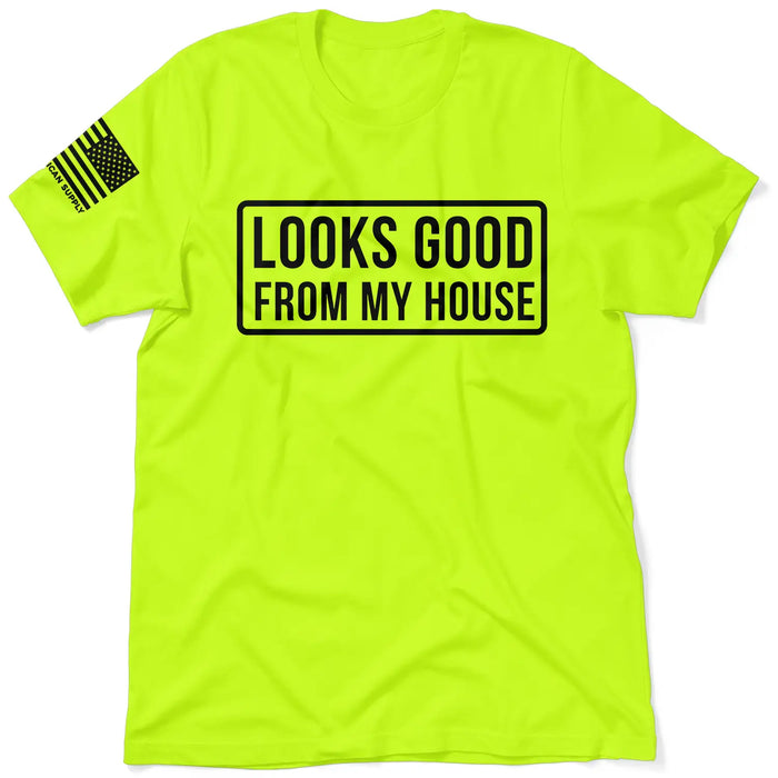 Looks Good - Safety Yellow T-Shirt by Armed American Supply