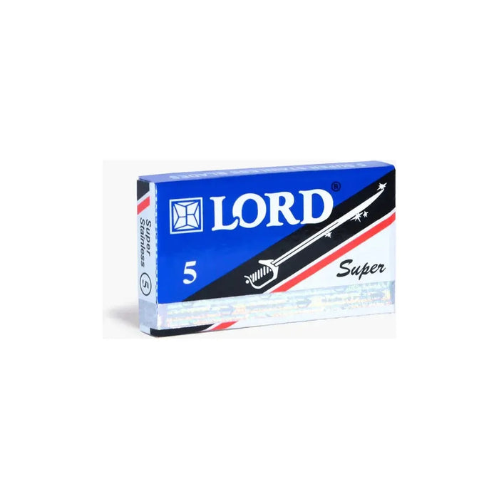 Lord Super Super Stainless Double Edge Razor Blades - 5 Pack by Pasteur Pharmacy
