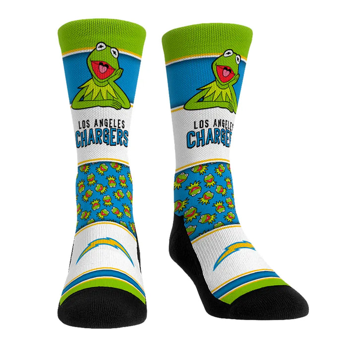 Los Angeles Chargers - The Muppets - Kermit Showcase by Rock 'Em Socks