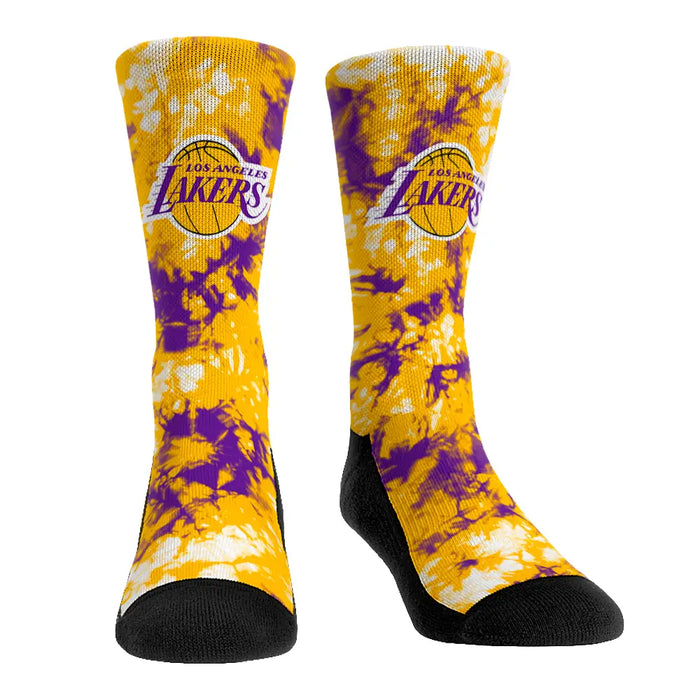 Los Angeles Lakers - Team Tie Dye by Rock 'Em Socks