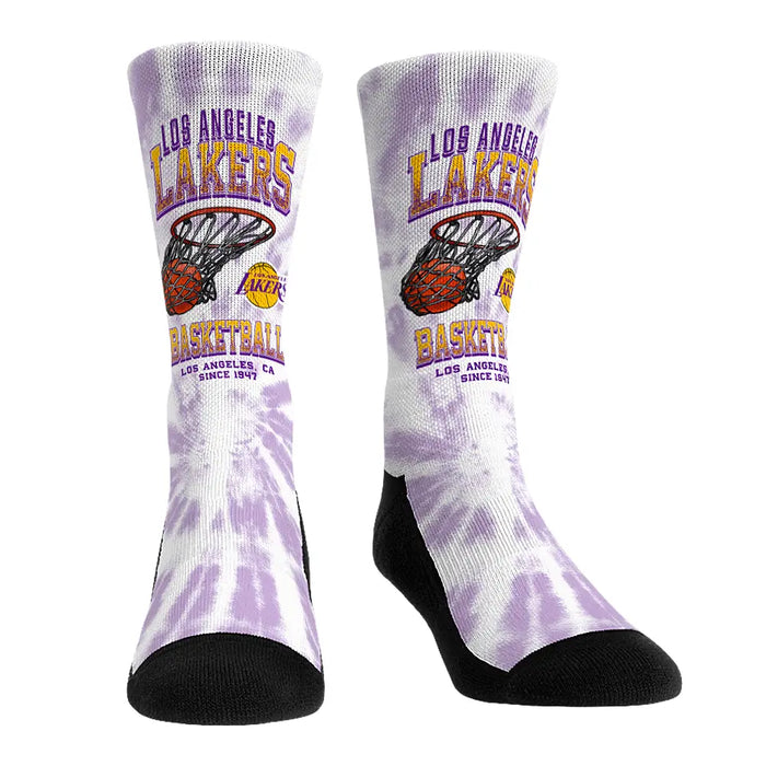 Los Angeles Lakers - Vintage Hoop by Rock 'Em Socks