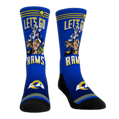 Los Angeles Rams - Looney Tunes - Team Pile Up by Rock 'Em Socks