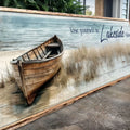 Lose Yourself in Lakeside Bliss Lake House Coastal Sign II by Tailored Canvases