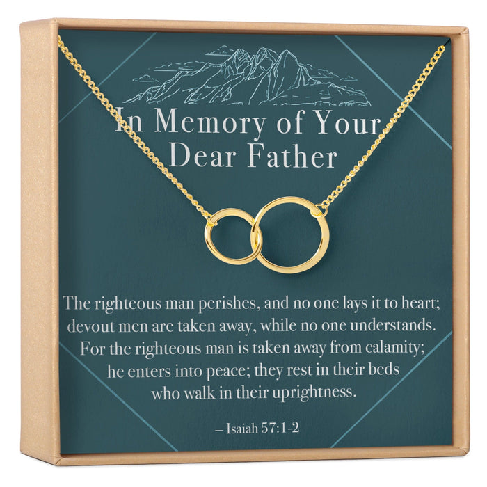 Loss of Father Necklace, Multiple Styles Necklace by Dear Ava