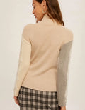 Lottie Lace Sleeve Sweater by Boutique 23