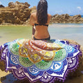 Lotus Flower Beach Throw by DailySale