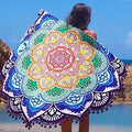 Lotus Flower Beach Throw by DailySale