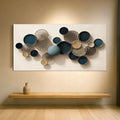 Lotus Leaf Abstract Wall Art by Tailored Canvases