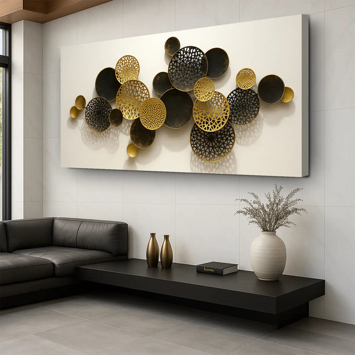 Lotus Leaf Abstract Wall Art V by Tailored Canvases