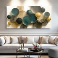 Lotus Leaf Abstract Wall Art VIII by Tailored Canvases