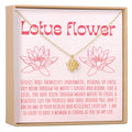 Lotus Necklace by Dear Ava