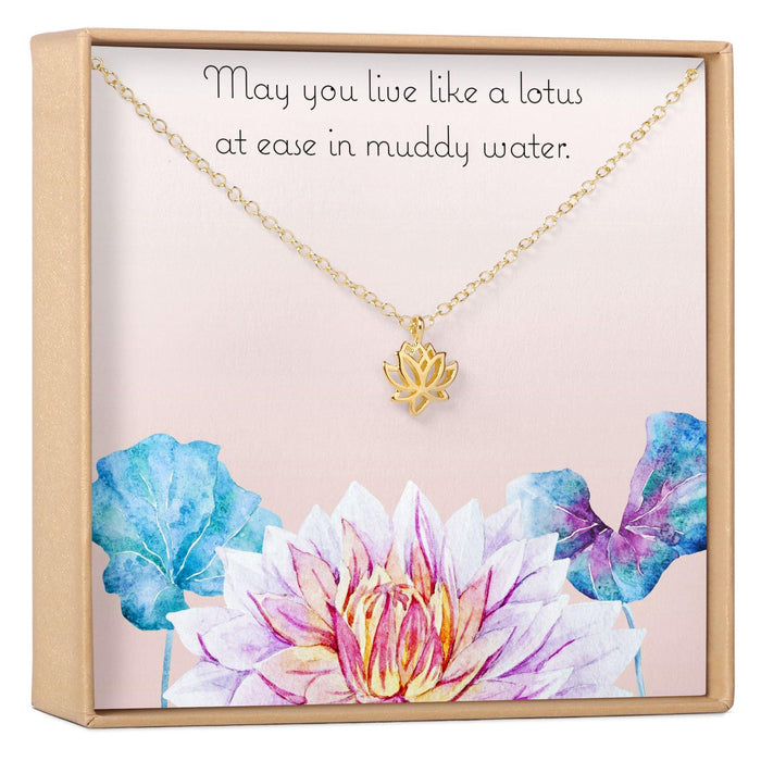 Lotus Necklace by Dear Ava