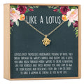 Lotus Necklace by Dear Ava