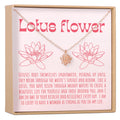 Lotus Necklace by Dear Ava