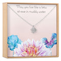 Lotus Necklace by Dear Ava
