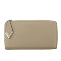 Louis Vuiton Grey Leather V Zip Around Wallet #3292 by Bolt Boutique