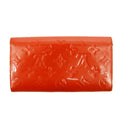 Louis Vuiton Red Vernis Patent Sarah Long Wallet #3293 by Bolt Boutique