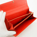Louis Vuiton Red Vernis Patent Sarah Long Wallet #3293 by Bolt Boutique