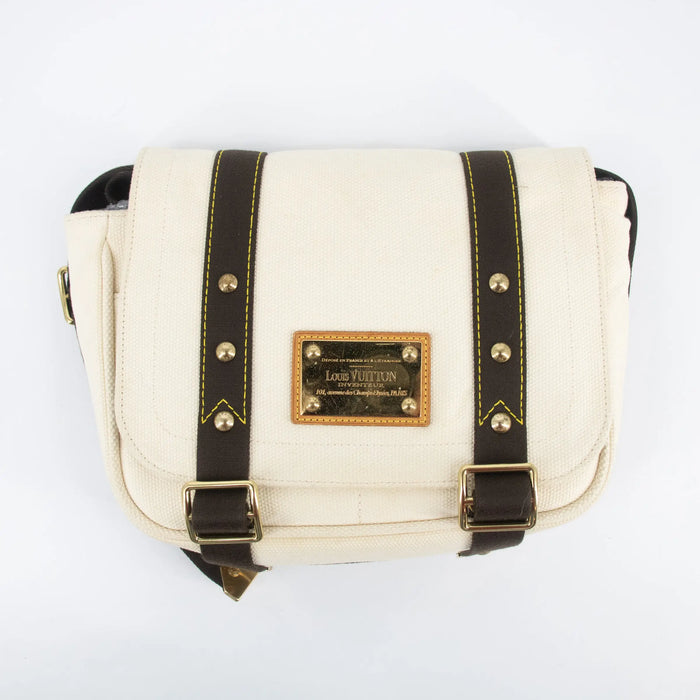 Louis Vuitton Beige Antigua Buzas PM #2281 by Bolt Boutique
