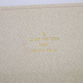 Louis Vuitton Beige Monogram Mini lin Portefeuille Sarah Wallet #2283 by Bolt Boutique
