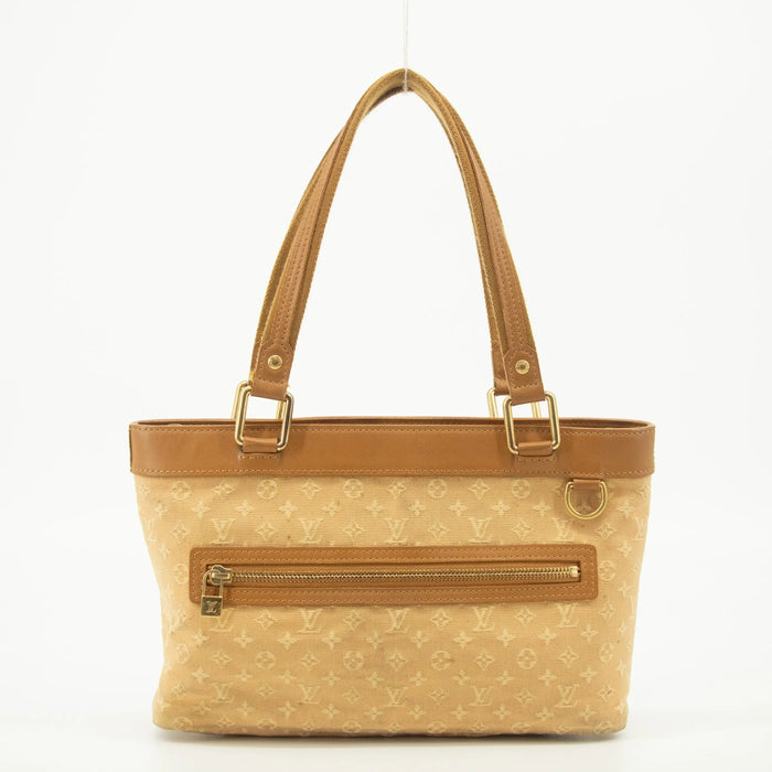 Louis Vuitton Beige Monogram Mini Lucille PM Tote Bag -#2456 by Bolt Boutique