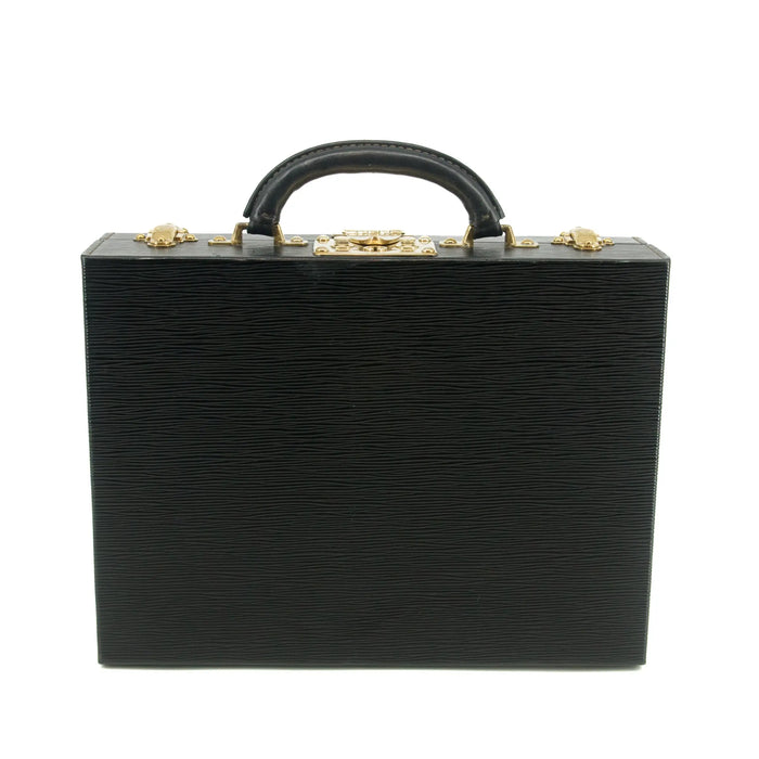Louis Vuitton Black Epi Leather Jewlery Briefcase Bag #3429 by Bolt Boutique