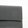 Louis Vuitton Black Epi Leather Ludlow Trifold Wallet #3716 by Bolt Boutique