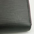 Louis Vuitton Black Epi Zippy Long Wallet w/ Magenta Interior #3080 by Bolt Boutique