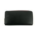 Louis Vuitton Black Epi Zippy Long Wallet w/ Magenta Interior #3080 by Bolt Boutique