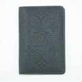 Louis Vuitton Black Monogram Taurillon Leather Pocket Organizer #2377 by Bolt Boutique