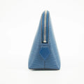 Louis Vuitton Blue Epi Leather Cosmetic Pouch #2571 by Bolt Boutique